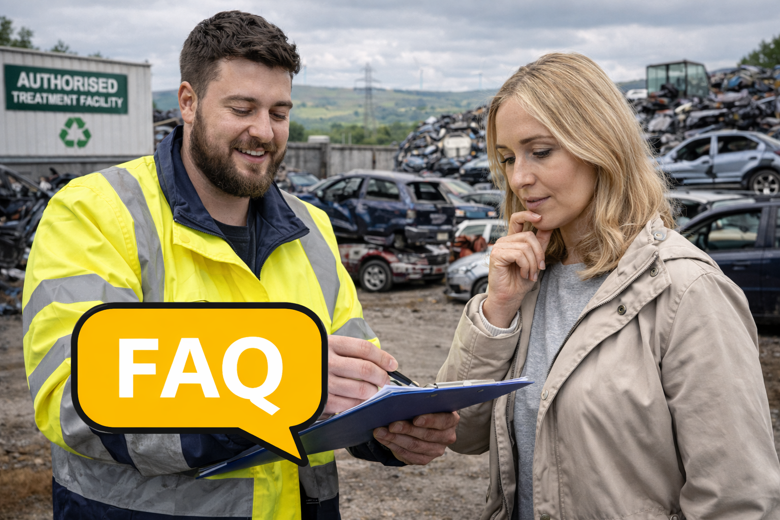 Scrap car FAQs and advice in Heckmondwike