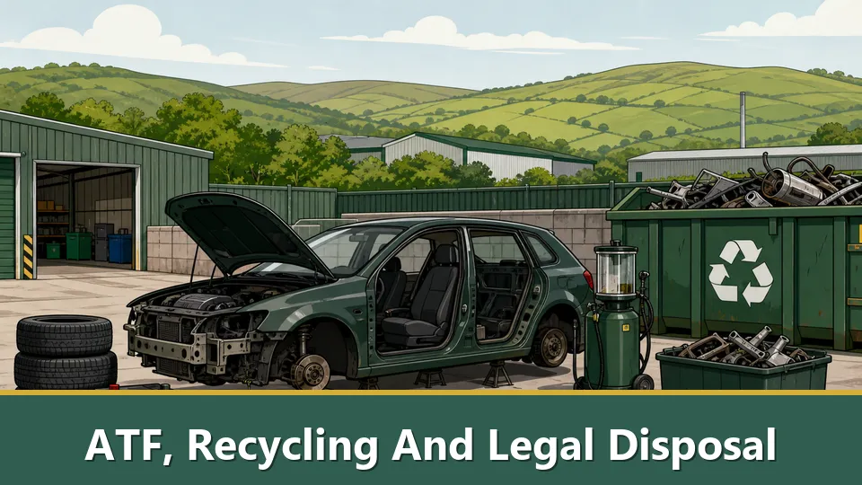 ATF, Recykling i utylizacja Legal